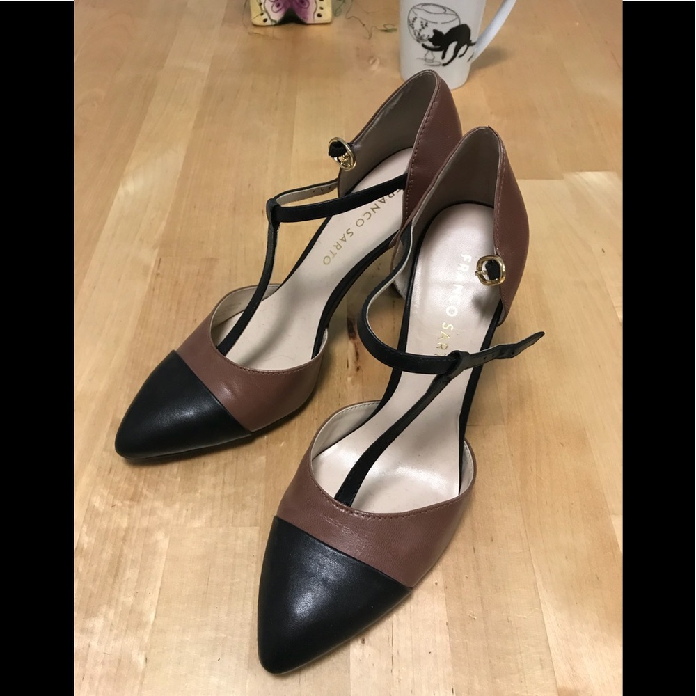 Beautiful Strapped 3.5” heels size 6.5